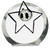 [CRY169] 4.5" Round Crystal Clock Thumbnail