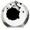 [CRY169] 4.5" Round Crystal Clock Thumbnail