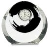 [CRY169] 4.5" Round Crystal Clock Thumbnail