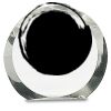 [CRY169] 4.5" Round Crystal Clock Thumbnail