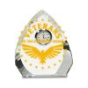 [CRY170] 5.5" Crystal Arch Clock Thumbnail
