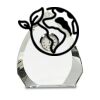 [CRY170] 5.5" Crystal Arch Clock Thumbnail