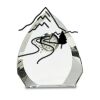 [CRY170] 5.5" Crystal Arch Clock Thumbnail