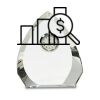 [CRY170] 5.5" Crystal Arch Clock Thumbnail