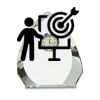[CRY170] 5.5" Crystal Arch Clock Thumbnail