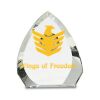 [CRY170] 5.5" Crystal Arch Clock Thumbnail