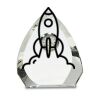[CRY170] 5.5" Crystal Arch Clock Thumbnail