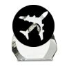 [CRY170] 5.5" Crystal Arch Clock Thumbnail
