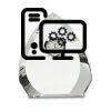 [CRY170] 5.5" Crystal Arch Clock Thumbnail