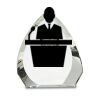 [CRY170] 5.5" Crystal Arch Clock Thumbnail