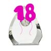 [CRY170] 5.5" Crystal Arch Clock Thumbnail