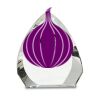 [CRY170] 5.5" Crystal Arch Clock Thumbnail