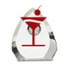 [CRY170] 5.5" Crystal Arch Clock Thumbnail