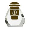 [CRY170] 5.5" Crystal Arch Clock Thumbnail