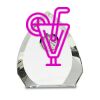 [CRY170] 5.5" Crystal Arch Clock Thumbnail