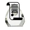 [CRY170] 5.5" Crystal Arch Clock Thumbnail
