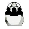 [CRY170] 5.5" Crystal Arch Clock Thumbnail