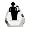 [CRY170] 5.5" Crystal Arch Clock Thumbnail