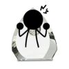[CRY170] 5.5" Crystal Arch Clock Thumbnail