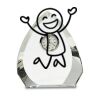 [CRY170] 5.5" Crystal Arch Clock Thumbnail