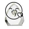 [CRY170] 5.5" Crystal Arch Clock Thumbnail