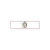 CRY053 - Gold Accented Crystal Desk Clock Thumbnail