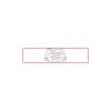 CRY053 - Gold Accented Crystal Desk Clock Thumbnail