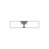 CRY053 - Gold Accented Crystal Desk Clock Thumbnail