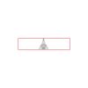 CRY053 - Gold Accented Crystal Desk Clock Thumbnail
