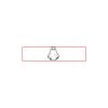 CRY053 - Gold Accented Crystal Desk Clock Thumbnail
