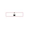 CRY053 - Gold Accented Crystal Desk Clock Thumbnail