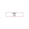 CRY053 - Gold Accented Crystal Desk Clock Thumbnail
