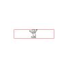 CRY053 - Gold Accented Crystal Desk Clock Thumbnail
