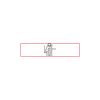 CRY053 - Gold Accented Crystal Desk Clock Thumbnail