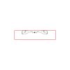 CRY053 - Gold Accented Crystal Desk Clock Thumbnail