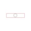 CRY053 - Gold Accented Crystal Desk Clock Thumbnail