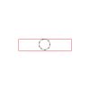 CRY053 - Gold Accented Crystal Desk Clock Thumbnail