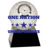 [CRY6101L] 5" Crystal Golf Ball Clock Thumbnail