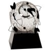 [CRY6101L] 5" Crystal Golf Ball Clock Thumbnail