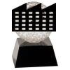 [CRY6101L] 5" Crystal Golf Ball Clock Thumbnail