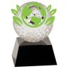 [CRY6101L] 5" Crystal Golf Ball Clock Thumbnail