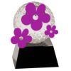 [CRY6101L] 5" Crystal Golf Ball Clock Thumbnail