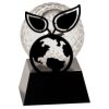 [CRY6101L] 5" Crystal Golf Ball Clock Thumbnail