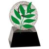 [CRY6101L] 5" Crystal Golf Ball Clock Thumbnail