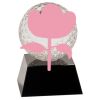 [CRY6101L] 5" Crystal Golf Ball Clock Thumbnail