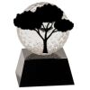 [CRY6101L] 5" Crystal Golf Ball Clock Thumbnail