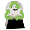 [CRY6101L] 5" Crystal Golf Ball Clock Thumbnail