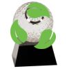 [CRY6101L] 5" Crystal Golf Ball Clock Thumbnail