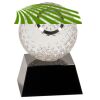 [CRY6101L] 5" Crystal Golf Ball Clock Thumbnail