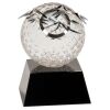 [CRY6101L] 5" Crystal Golf Ball Clock Thumbnail